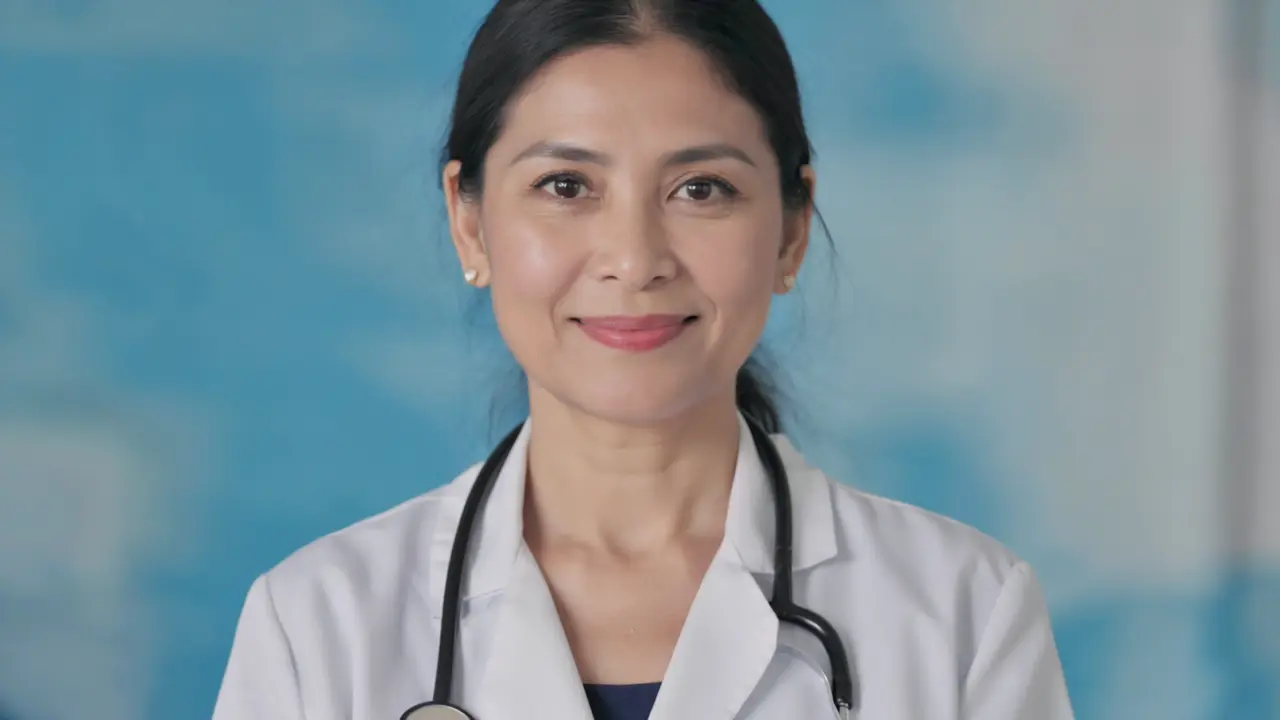 Portrait of Dr. Meera Iyer, Oncology NGO Director